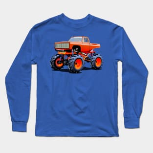 Cartoon monster truck Long Sleeve T-Shirt